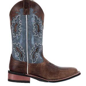Laredo Womens Isla Block Heel Cowboy Boots